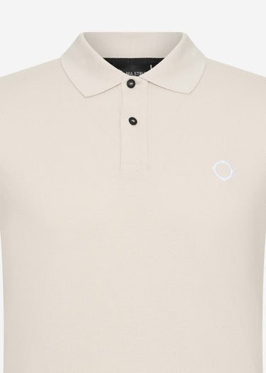 MA.Strum Polo's SS pique polo - aluminium