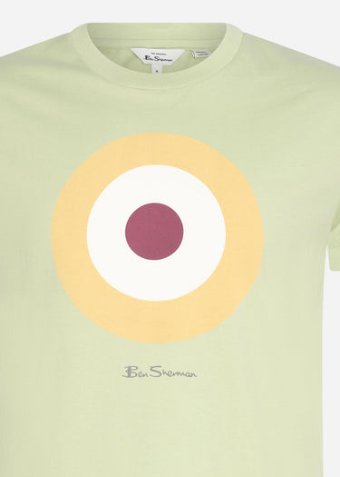 Ben Sherman T-shirts Signature target tee - pistachio