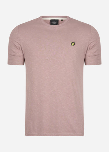 Lyle & Scott T-shirts Slub t-shirt - hutton pink