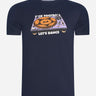 Weekend Offender T-shirts Lets dance - navy