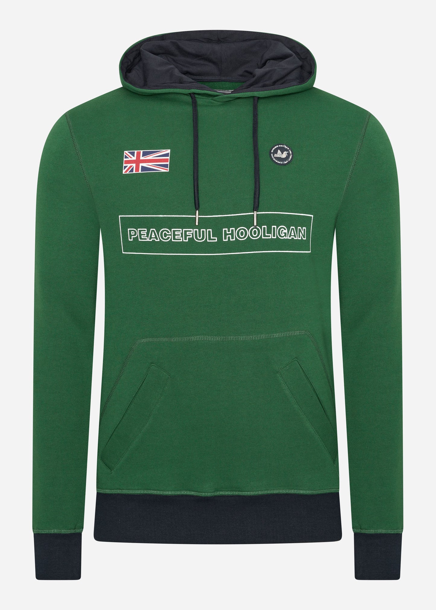 Peaceful Hooligan Hoodies Flag hoodie - race green