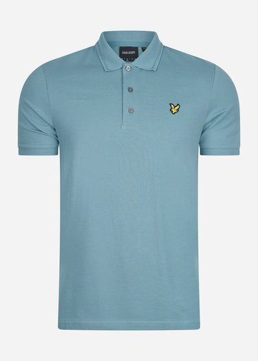 Lyle & Scott Polo's  Crest tipped polo shirt - skipton blue