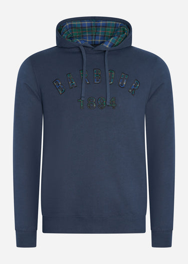 Barbour Hoodies Affiliate popover hoodie - navy