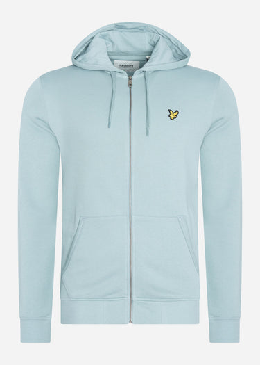 Lyle & Scott Vesten Zip through hoodie - away blue