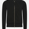 MA.Strum Vesten Full zip bomber sweat - jet black