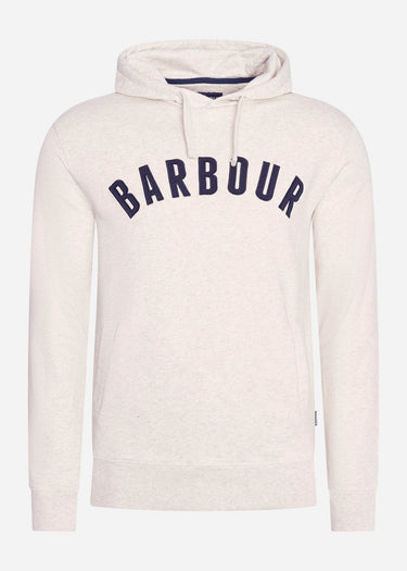 Barbour Hoodies Acton hoodie - ecru marl