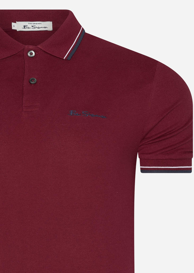 Ben Sherman Poloshirts Signature polo - red