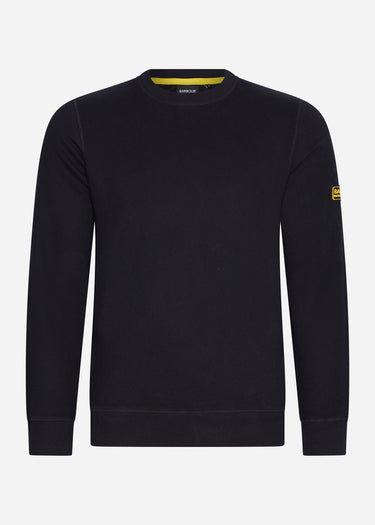 Barbour International Truien  Badge sweat - black