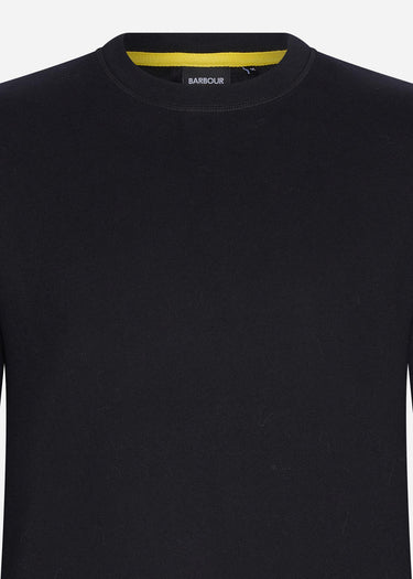Barbour International Truien  Badge sweat - black