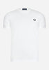 Fred Perry T-shirts Back graphic t-shirt - white