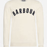Barbour Truien Prep logo crew - ecru marl