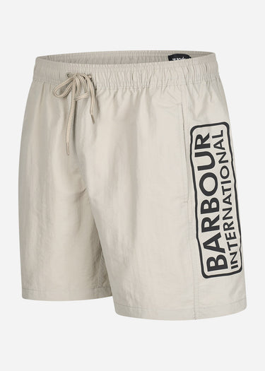 Barbour International Zwembroeken Large logo swim short - paloma