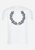 Fred Perry T-shirts Back graphic t-shirt - white