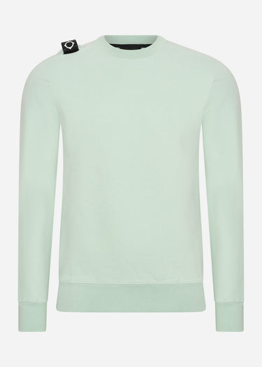 MA.Strum Truien Core crew sweat - mist green