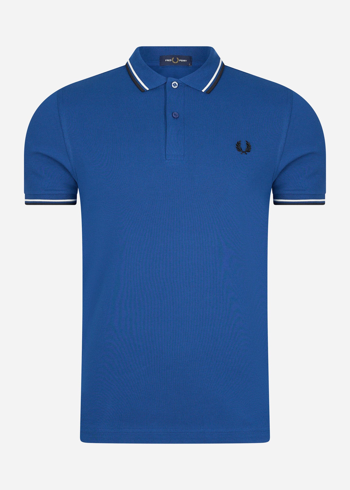 Fred Perry Polo's Twin tipped fred perry shirt - shaded cobalt