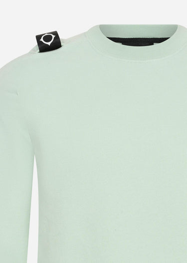 MA.Strum Truien Core crew sweat - mist green