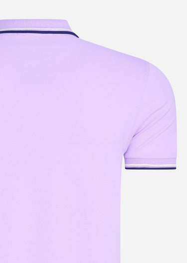 Fred Perry Polo's Twin tipped fred perry shirt - lilac soul