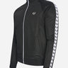 Fred Perry Vesten Taped track jacket - black