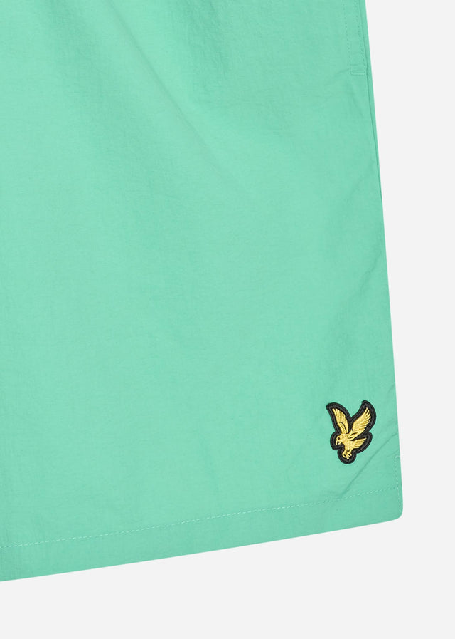 Lyle & Scott Badeshorts Plain swimshort - green glaze