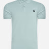 Fred Perry Polo's Plain fred perry shirt - silver blue