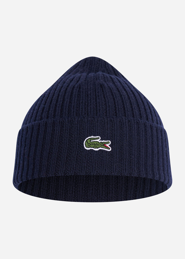 Lacoste Mützen Beanie - navy blue