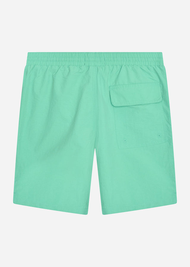 Lyle & Scott Badeshorts Plain swimshort - green glaze