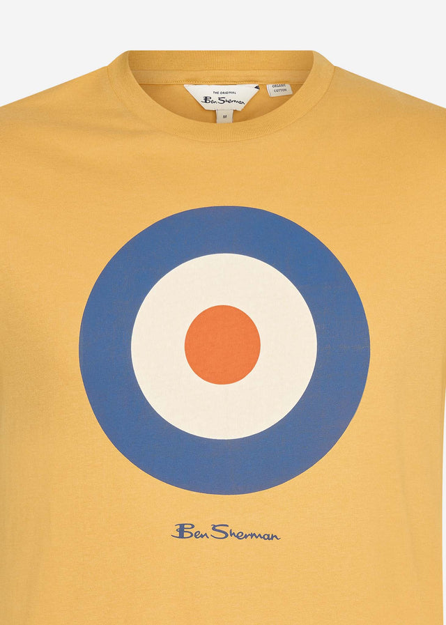 Ben Sherman T-Shirts Signature target tee - butterscotch