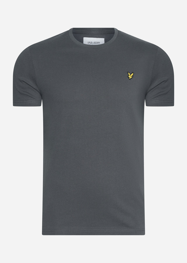 Lyle & Scott T-Shirts Plain t-shirt - gunmetal