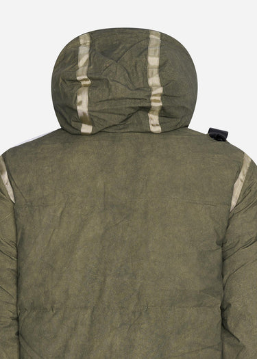 MA.Strum Jassen  Awp long down coat - oil slick