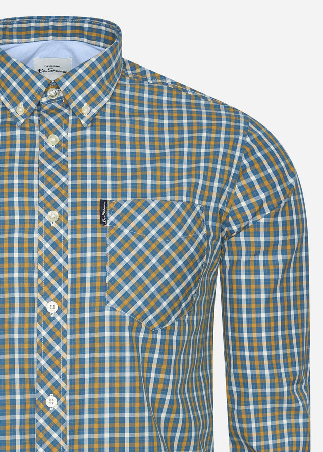 Ben Sherman Hemden Signature house check - lake