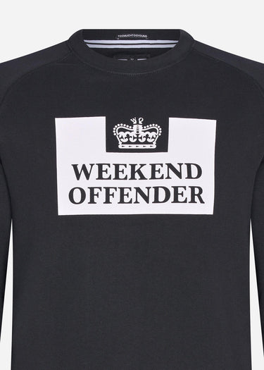 Weekend Offender Truien Penitentiary classic - black