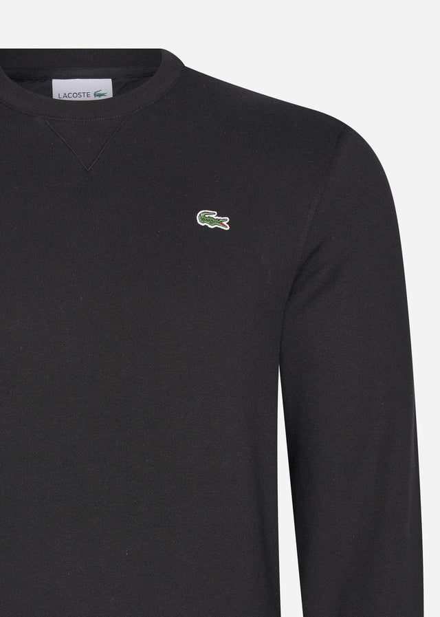 Lacoste Pullover Sweater - black
