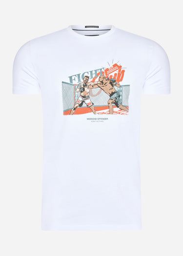 Weekend Offender T-shirts  Fight club - white