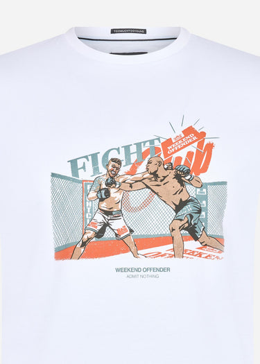 Weekend Offender T-shirts  Fight club - white