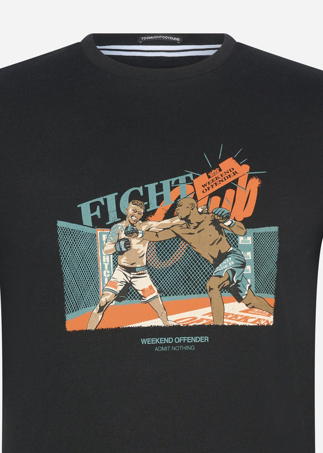Weekend Offender T-Shirts Fight club - black