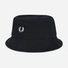 Fred Perry Bucket Hats Pique bucket hat - black