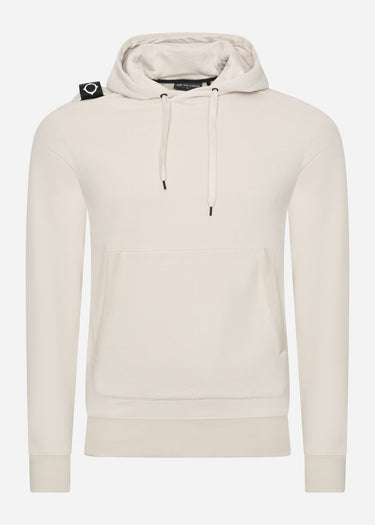 MA.Strum Hoodies Core overhead hoody - aluminium