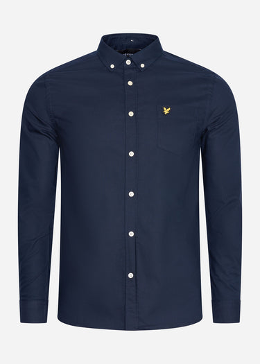 Lyle & Scott Overhemden  Light weight oxford shirt - dark navy