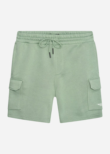Marshall Artist Korte Broeken  Siren cargo short - sage