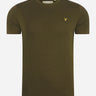 Lyle & Scott T-shirts Plain t-shirt - olive