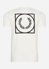 Fred Perry T-shirts Graphic print t-shirt - snow white