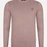 Lyle & Scott Truien Cotton crew neck jumper - hutton pink