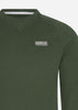 Barbour International Truien Essential crew neck sweat - kombu green