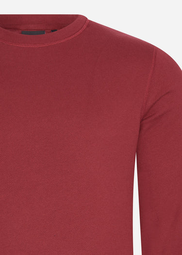 Barbour International Truien Badge sweat - wine