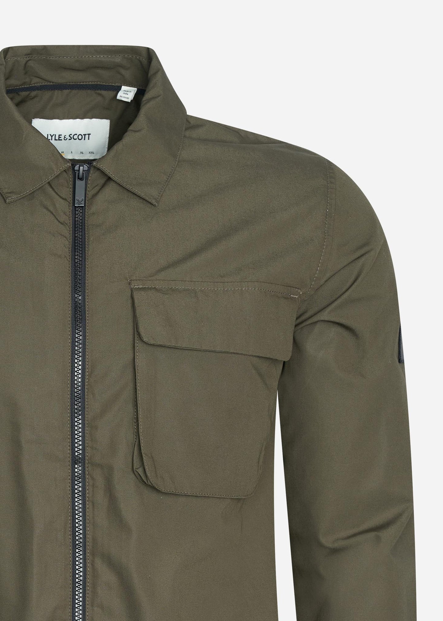 Lyle & Scott Overshirts Pocket overshirt - olive