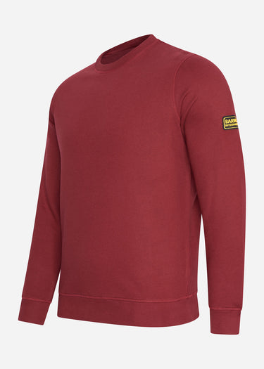 Barbour International Truien  Badge sweat - wine