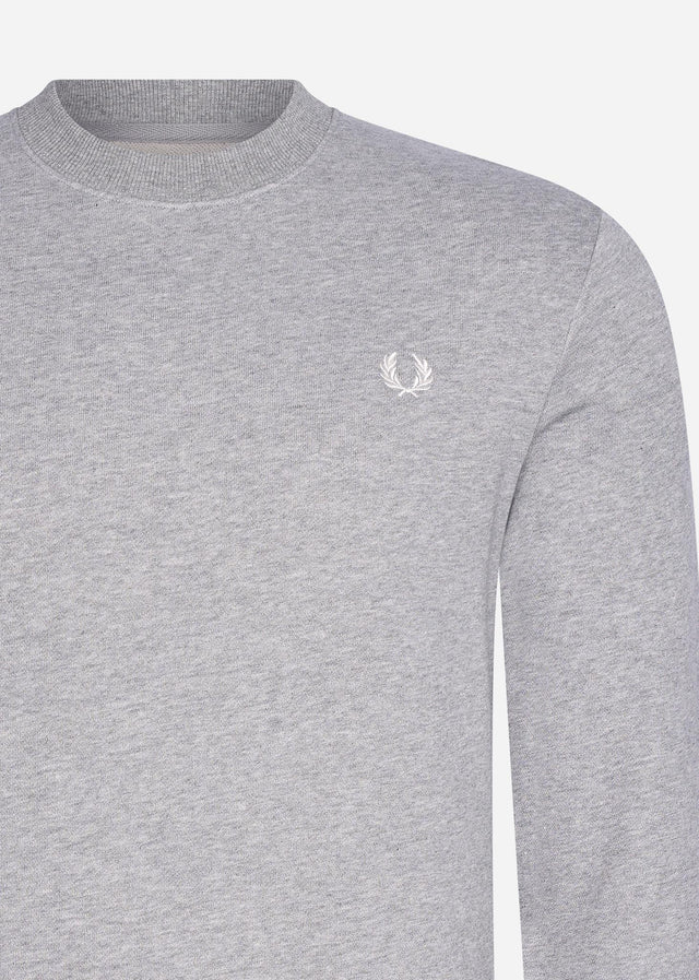 Fred Perry Pullover Crew neck sweatshirt - steel marl
