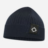 MA.Strum Mutsen Rib knit beanie - dark navy
