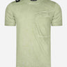MA.Strum T-shirts Oil wash tee shirt - tea