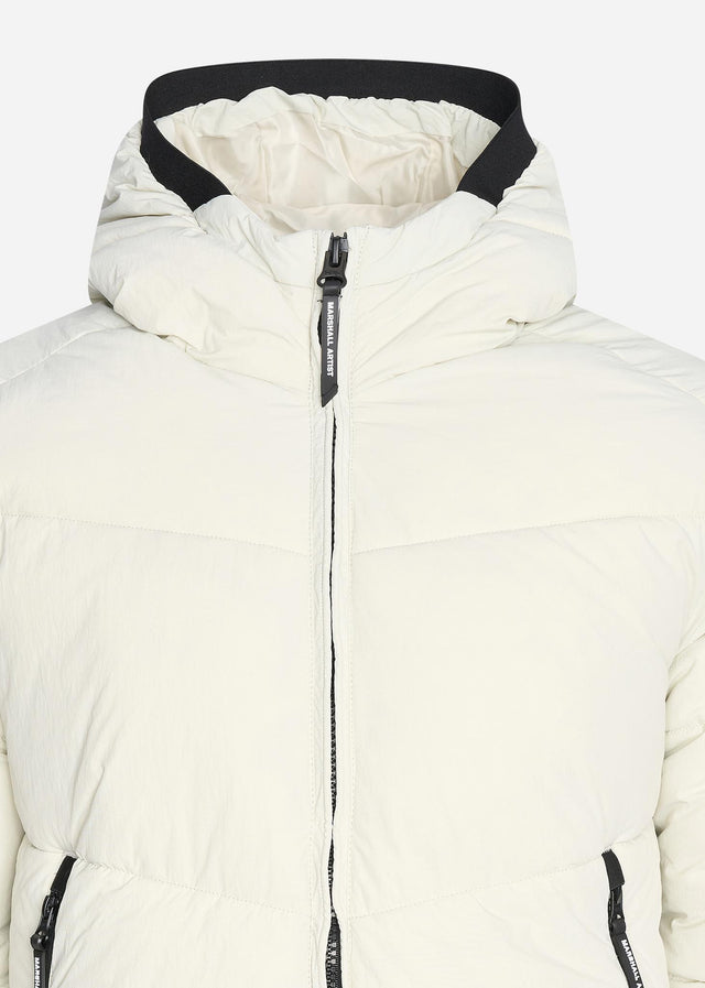 Marshall Artist Jacken Transalpino bubble jacket - bone